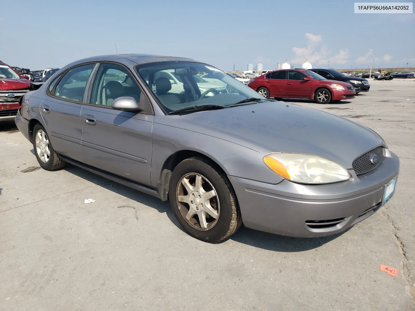 2006 Ford Taurus Sel VIN: 1FAFP56U66A142052 Lot: 67001704