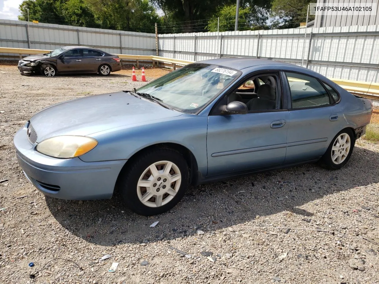 2006 Ford Taurus Se VIN: 1FAFP53U46A102105 Lot: 68276194