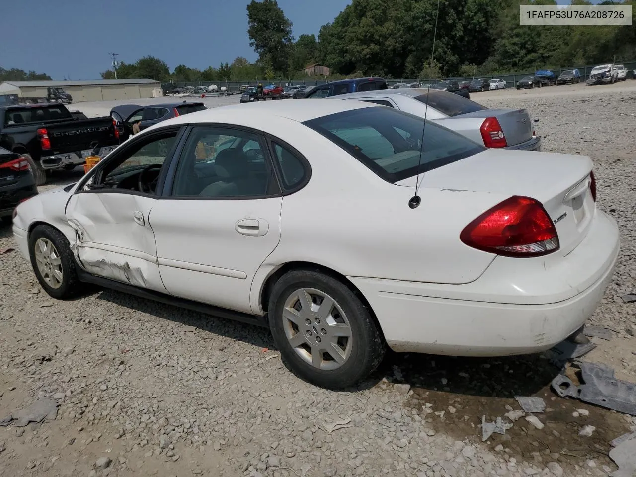 2006 Ford Taurus Se VIN: 1FAFP53U76A208726 Lot: 69656554