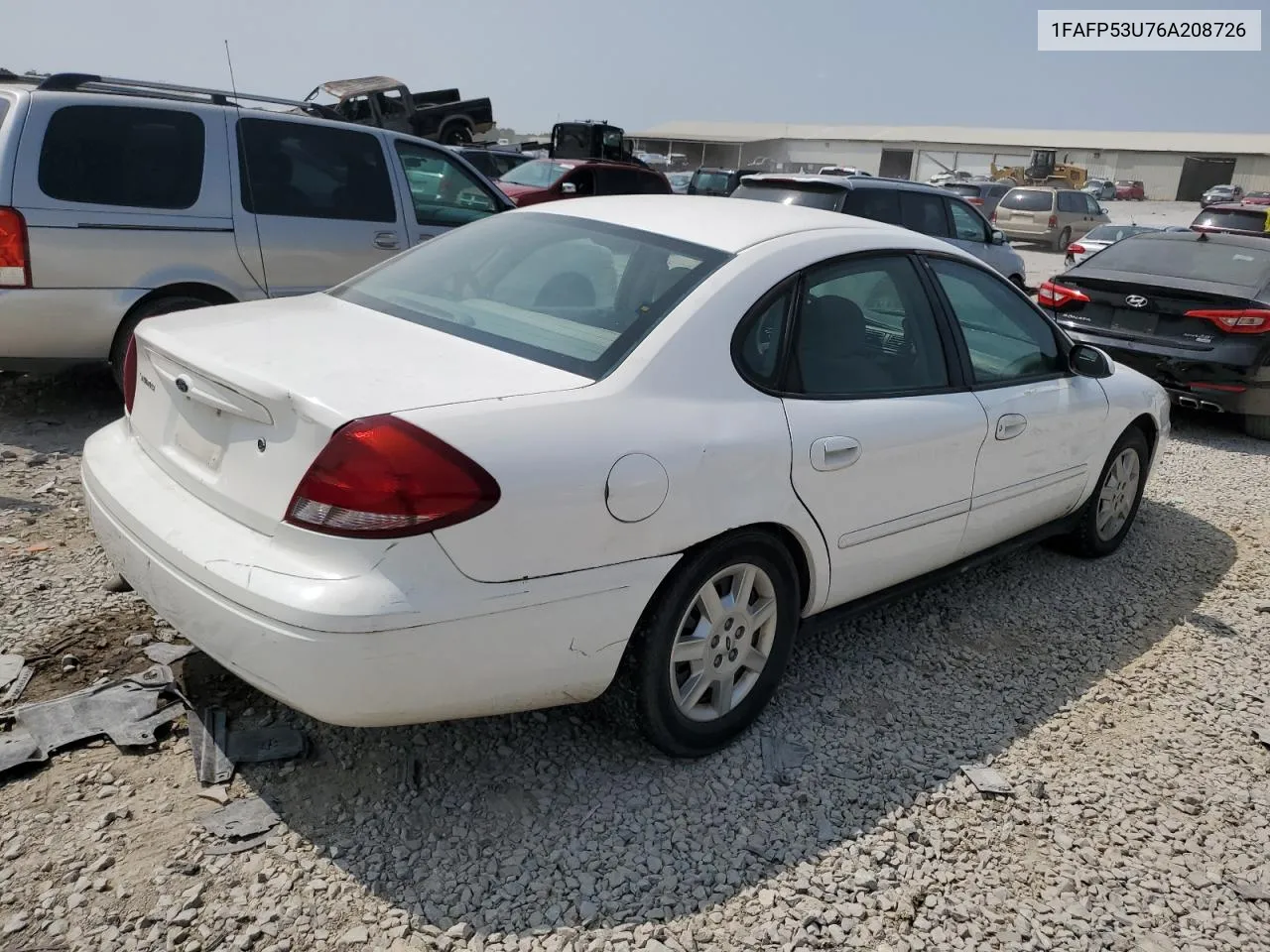 2006 Ford Taurus Se VIN: 1FAFP53U76A208726 Lot: 69656554