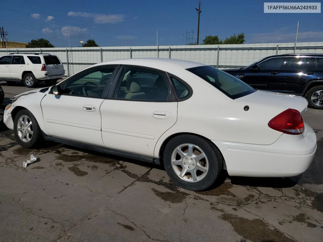 2006 Ford Taurus Sel VIN: 1FAFP56U66A243933 Lot: 70527604