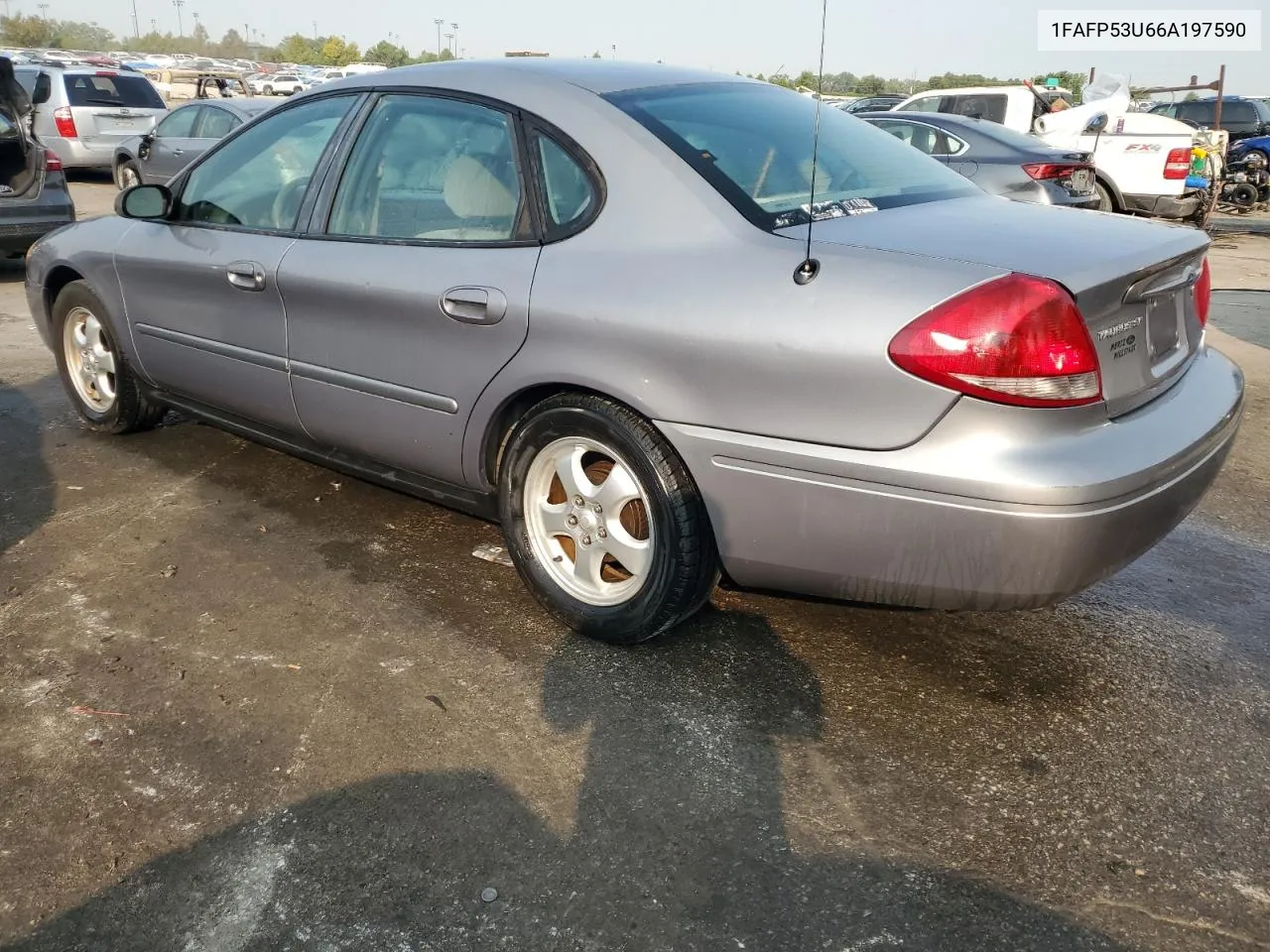 2006 Ford Taurus Se VIN: 1FAFP53U66A197590 Lot: 70871704