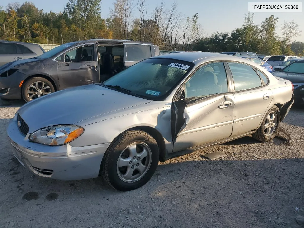 2006 Ford Taurus Se VIN: 1FAFP53U06A159868 Lot: 71468054