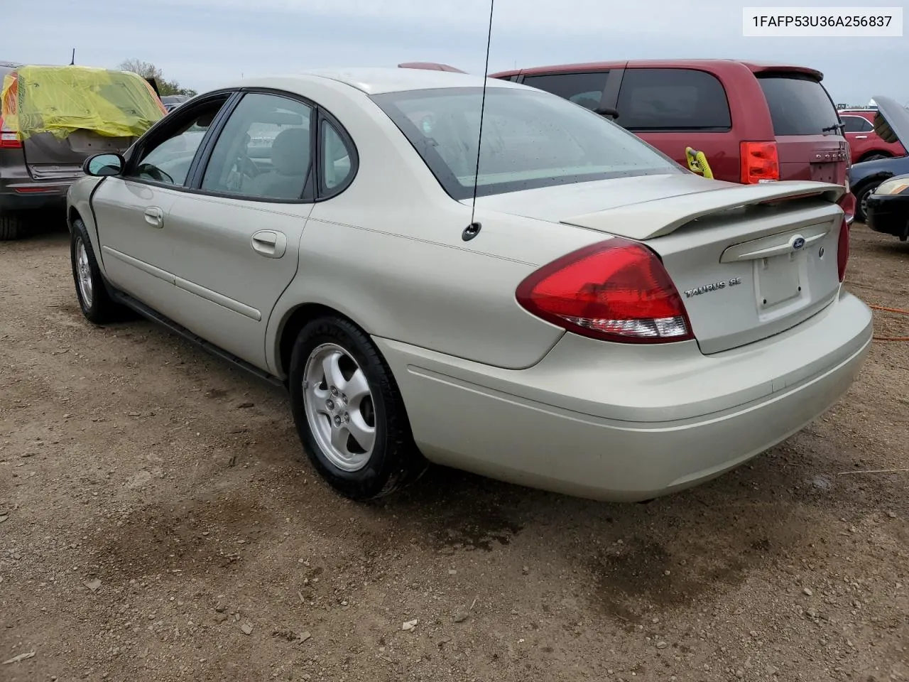 2006 Ford Taurus Se VIN: 1FAFP53U36A256837 Lot: 73195084