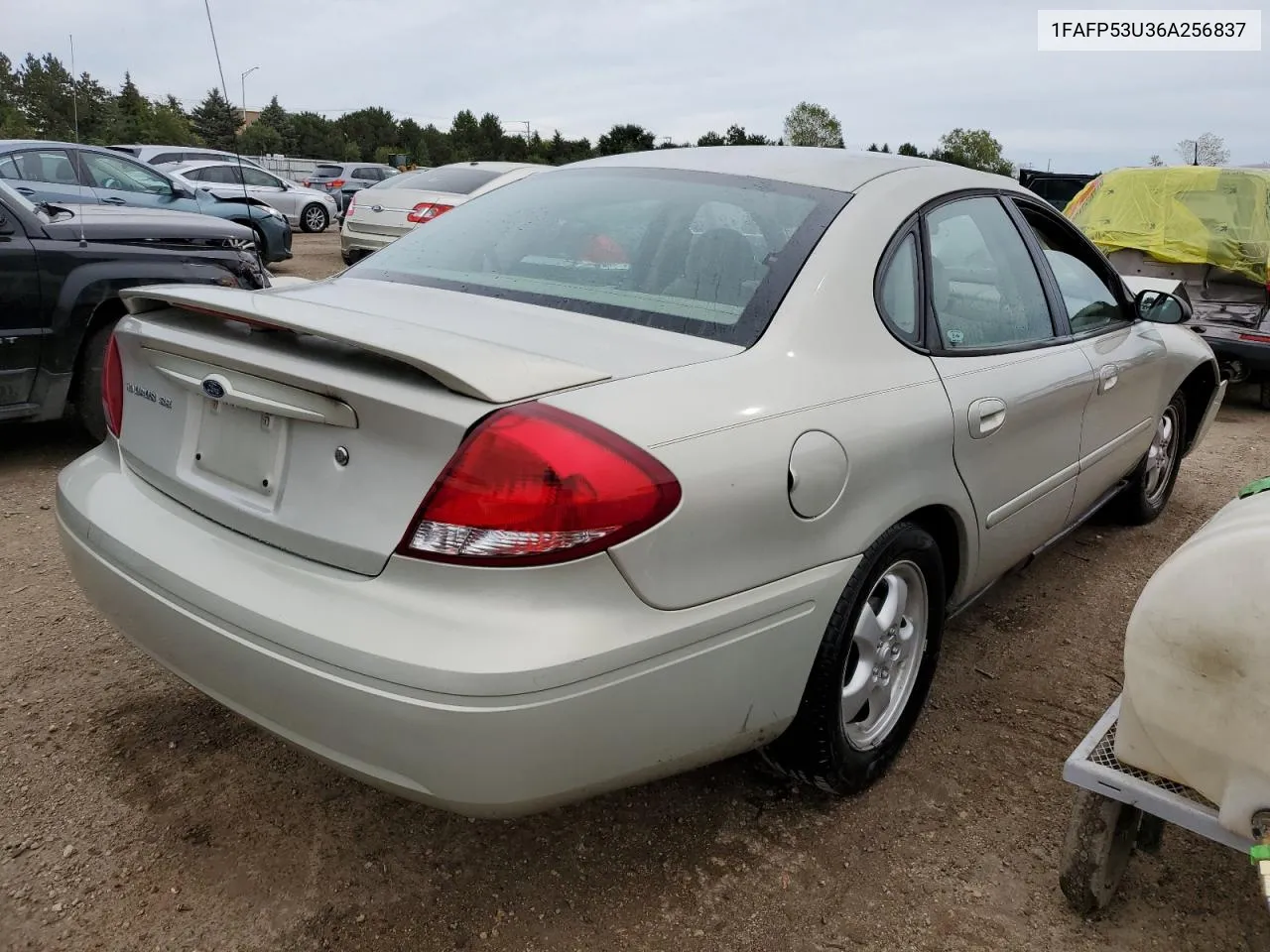 2006 Ford Taurus Se VIN: 1FAFP53U36A256837 Lot: 73195084