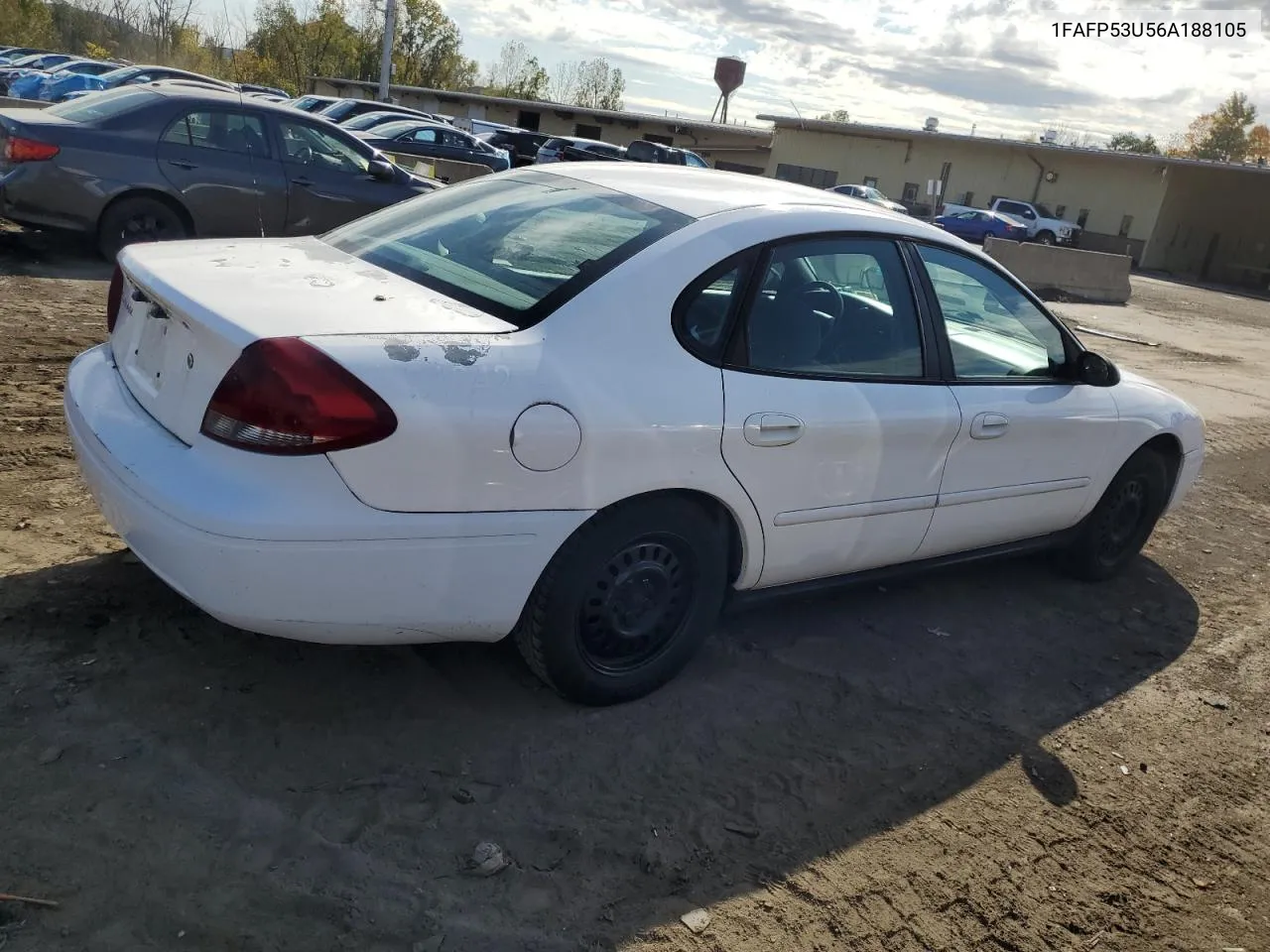 2006 Ford Taurus Se VIN: 1FAFP53U56A188105 Lot: 74956664