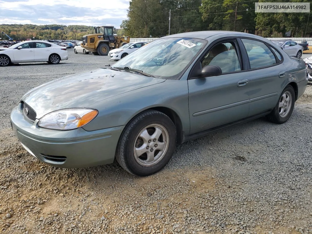 2006 Ford Taurus Se VIN: 1FAFP53U46A114982 Lot: 75643744