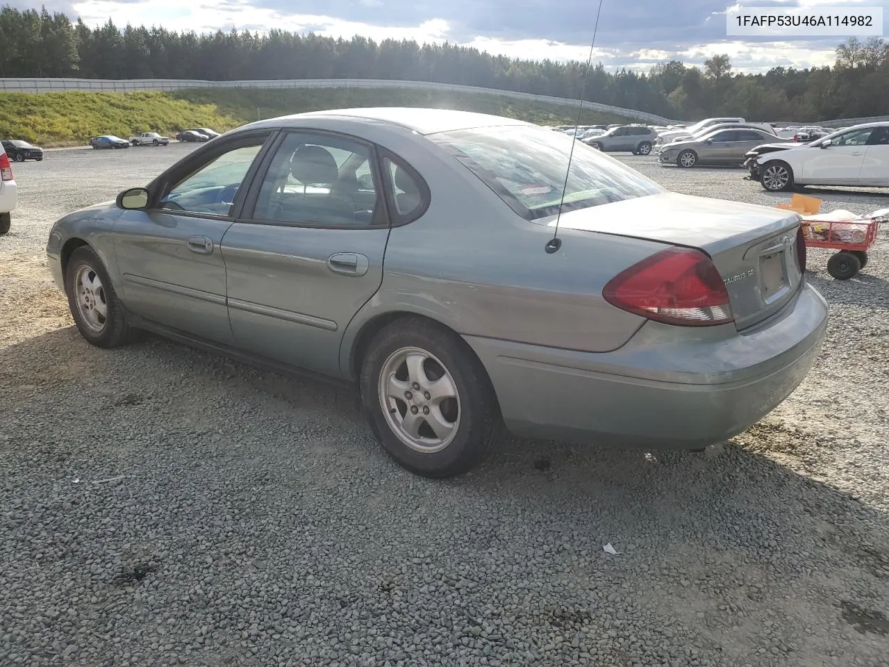 2006 Ford Taurus Se VIN: 1FAFP53U46A114982 Lot: 75643744