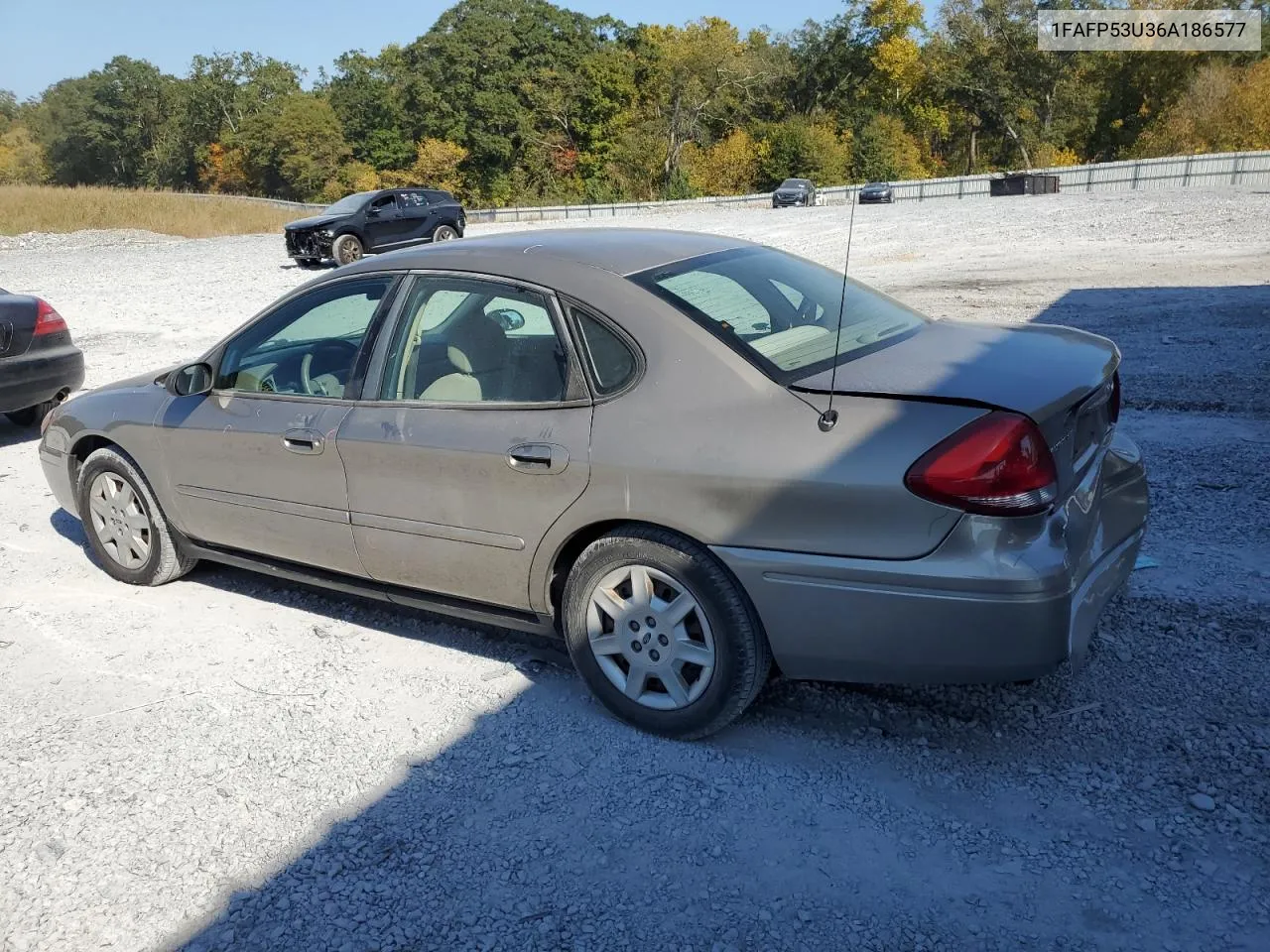 2006 Ford Taurus Se VIN: 1FAFP53U36A186577 Lot: 76977704