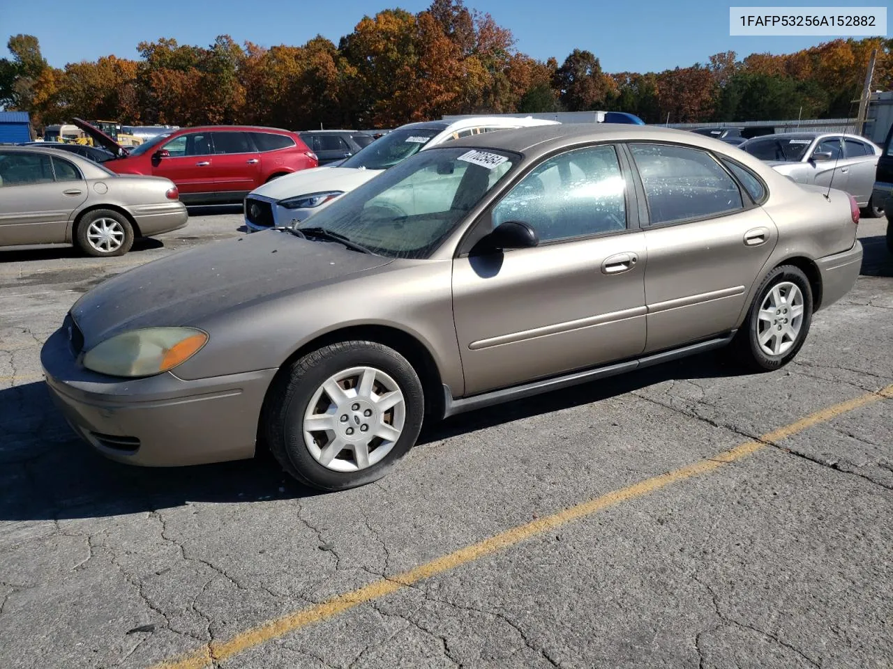 2006 Ford Taurus Se VIN: 1FAFP53256A152882 Lot: 77025464