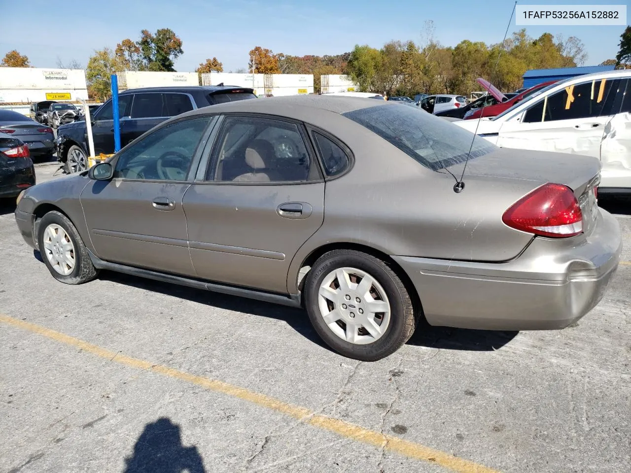 2006 Ford Taurus Se VIN: 1FAFP53256A152882 Lot: 77025464