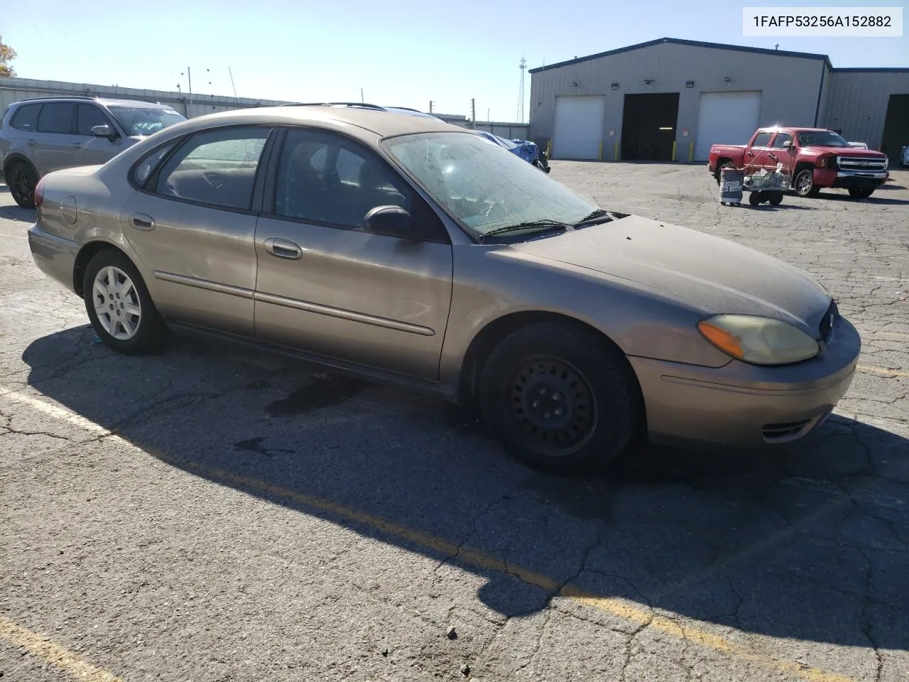 2006 Ford Taurus Se VIN: 1FAFP53256A152882 Lot: 77025464