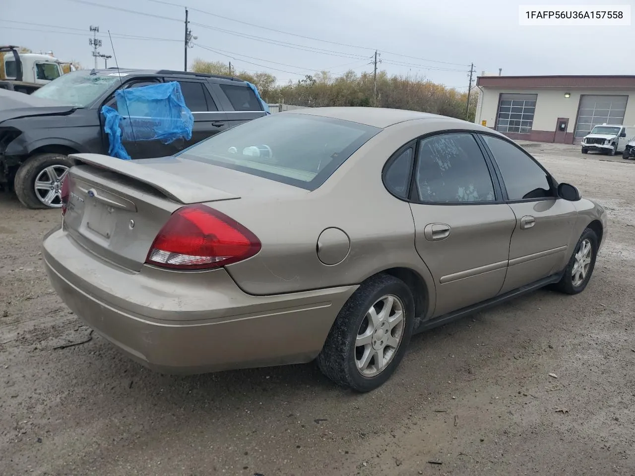 2006 Ford Taurus Sel VIN: 1FAFP56U36A157558 Lot: 78513824