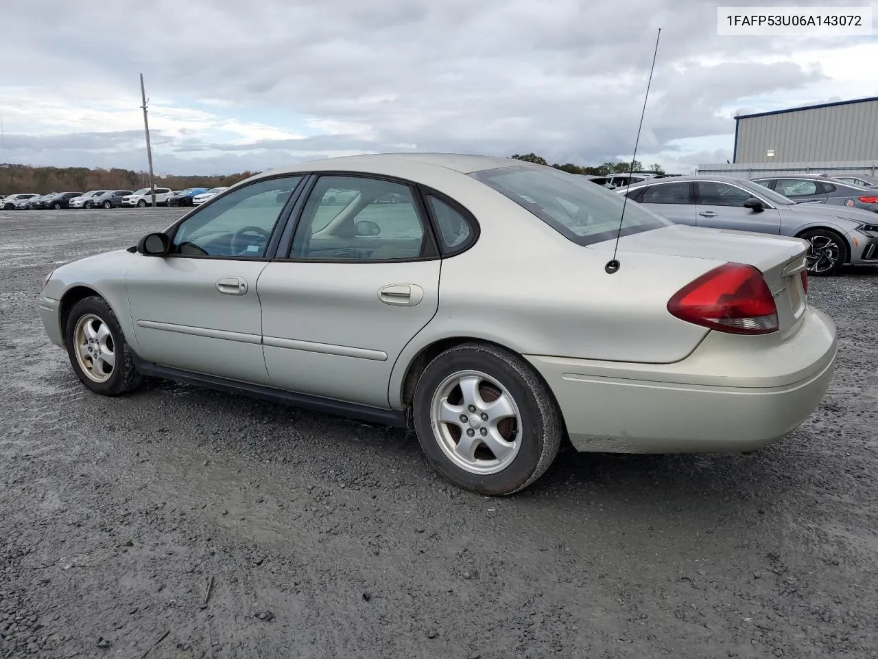 2006 Ford Taurus Se VIN: 1FAFP53U06A143072 Lot: 79392554