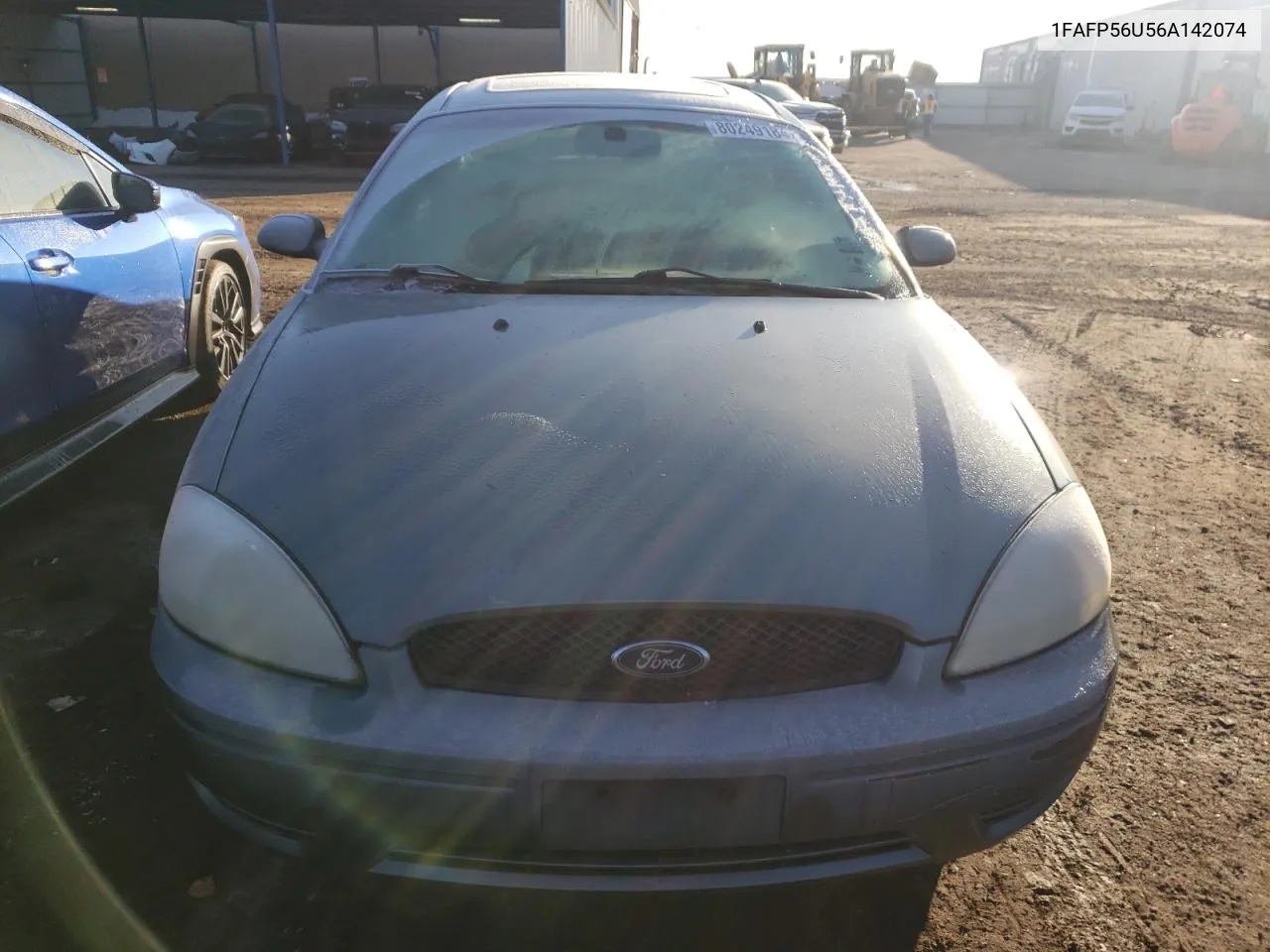 2006 Ford Taurus Sel VIN: 1FAFP56U56A142074 Lot: 80249184