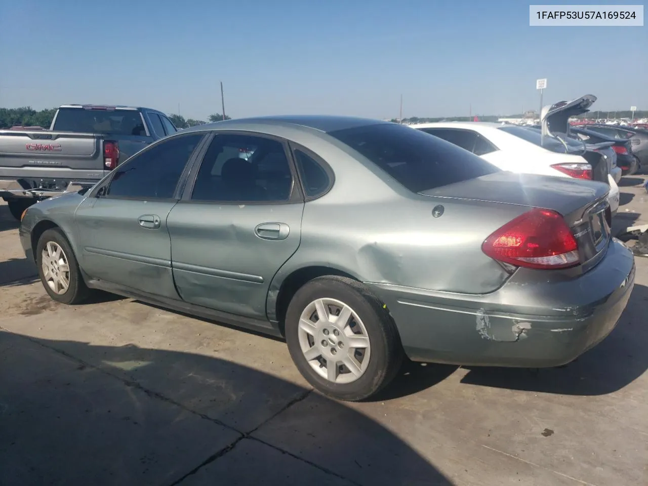 2007 Ford Taurus Se VIN: 1FAFP53U57A169524 Lot: 55931244