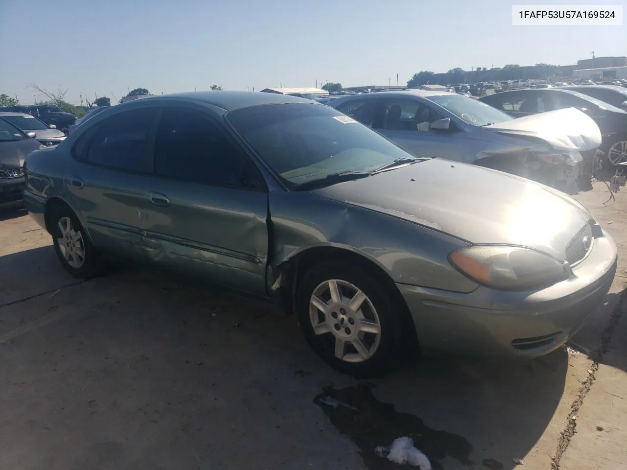 2007 Ford Taurus Se VIN: 1FAFP53U57A169524 Lot: 55931244