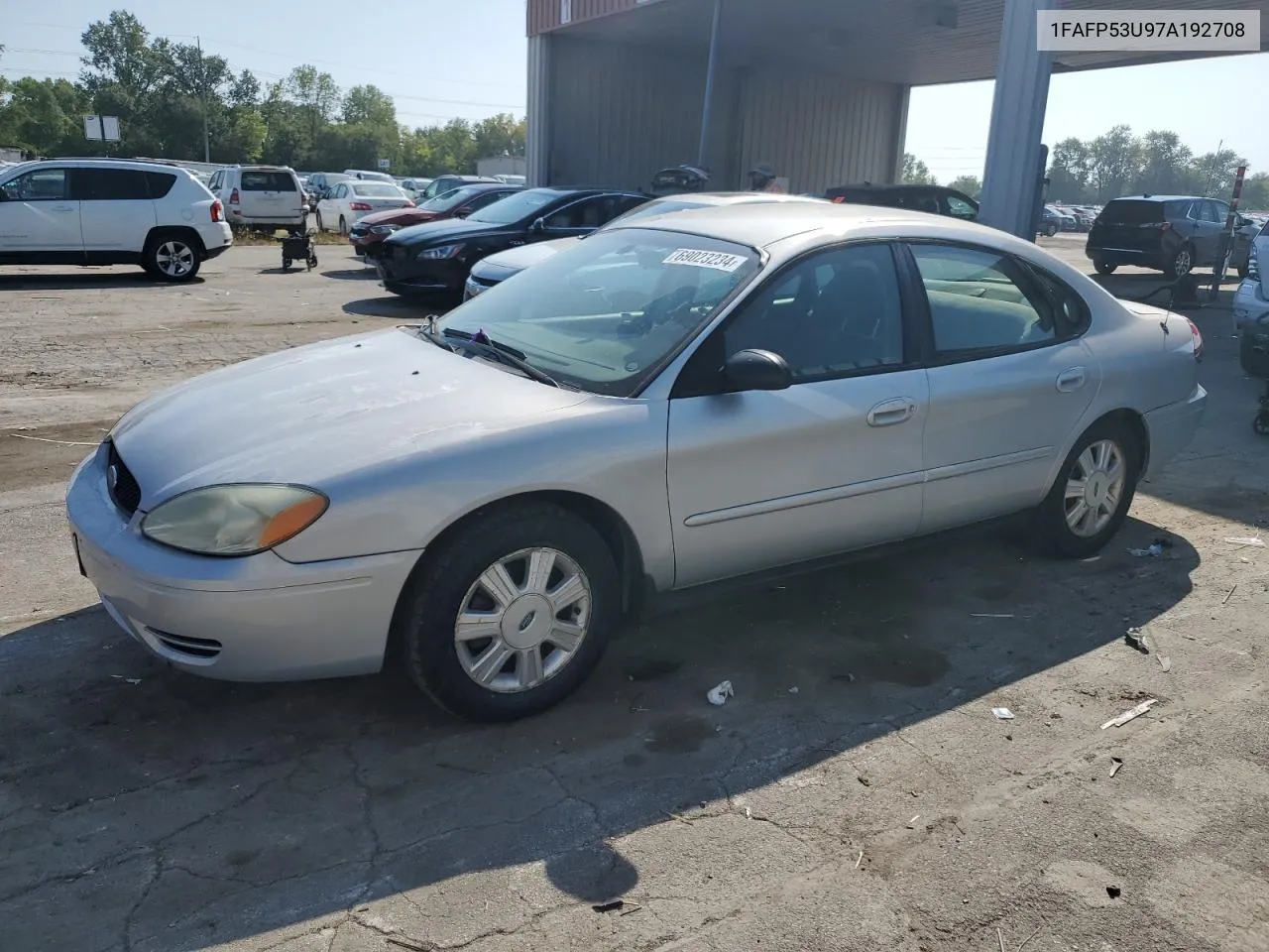 2007 Ford Taurus Se VIN: 1FAFP53U97A192708 Lot: 69023234