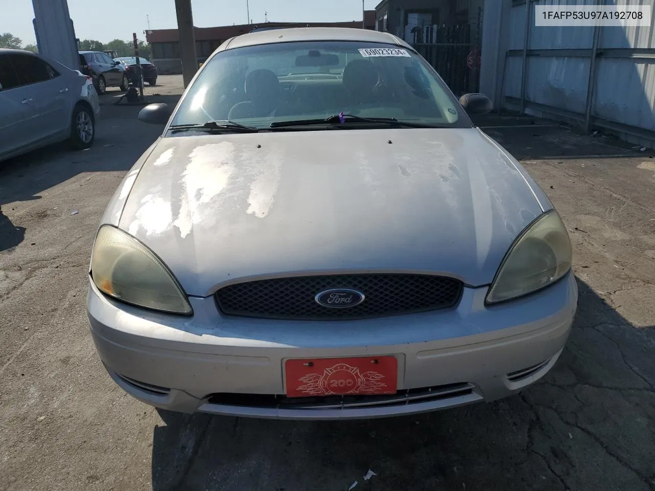 2007 Ford Taurus Se VIN: 1FAFP53U97A192708 Lot: 69023234