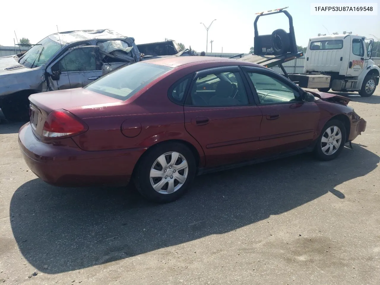 2007 Ford Taurus Se VIN: 1FAFP53U87A169548 Lot: 69461444