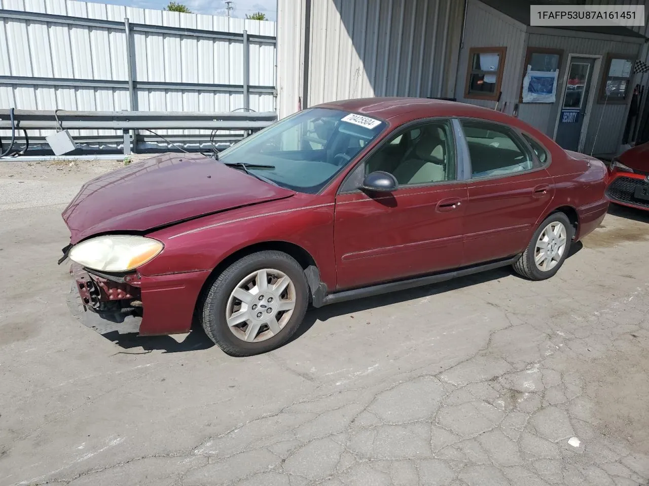 1FAFP53U87A161451 2007 Ford Taurus Se