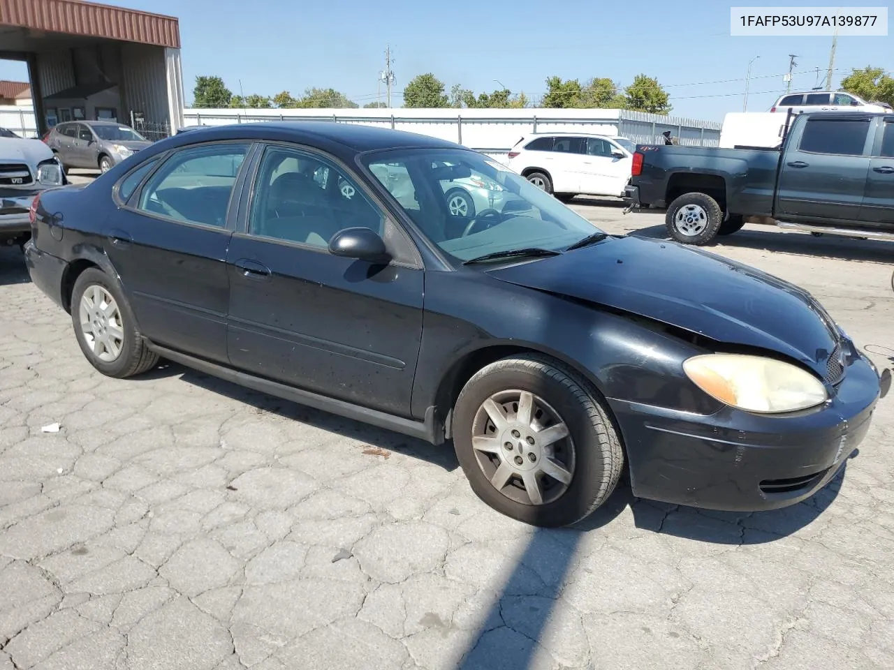 2007 Ford Taurus Se VIN: 1FAFP53U97A139877 Lot: 70599914