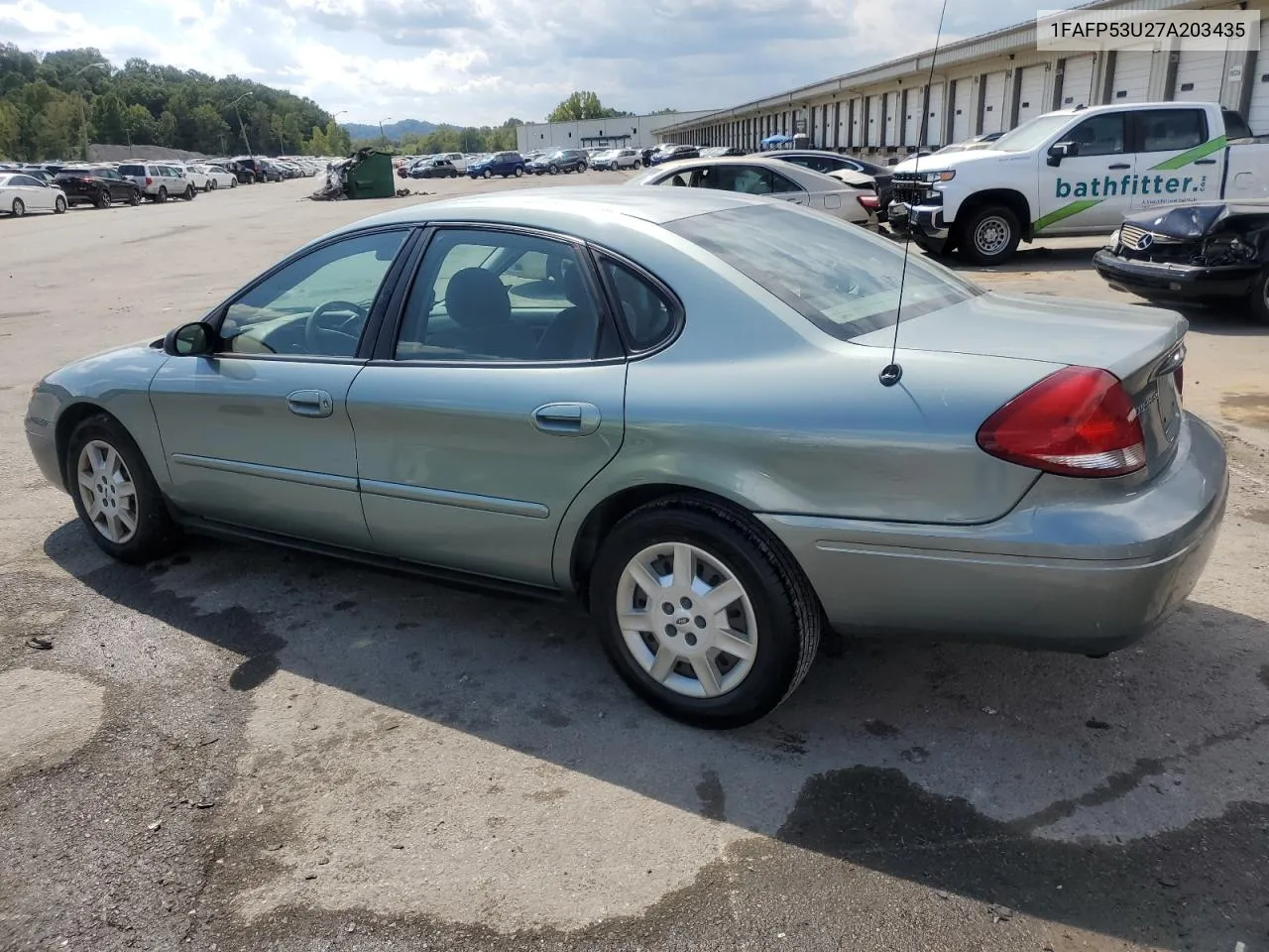 2007 Ford Taurus Se VIN: 1FAFP53U27A203435 Lot: 70683014