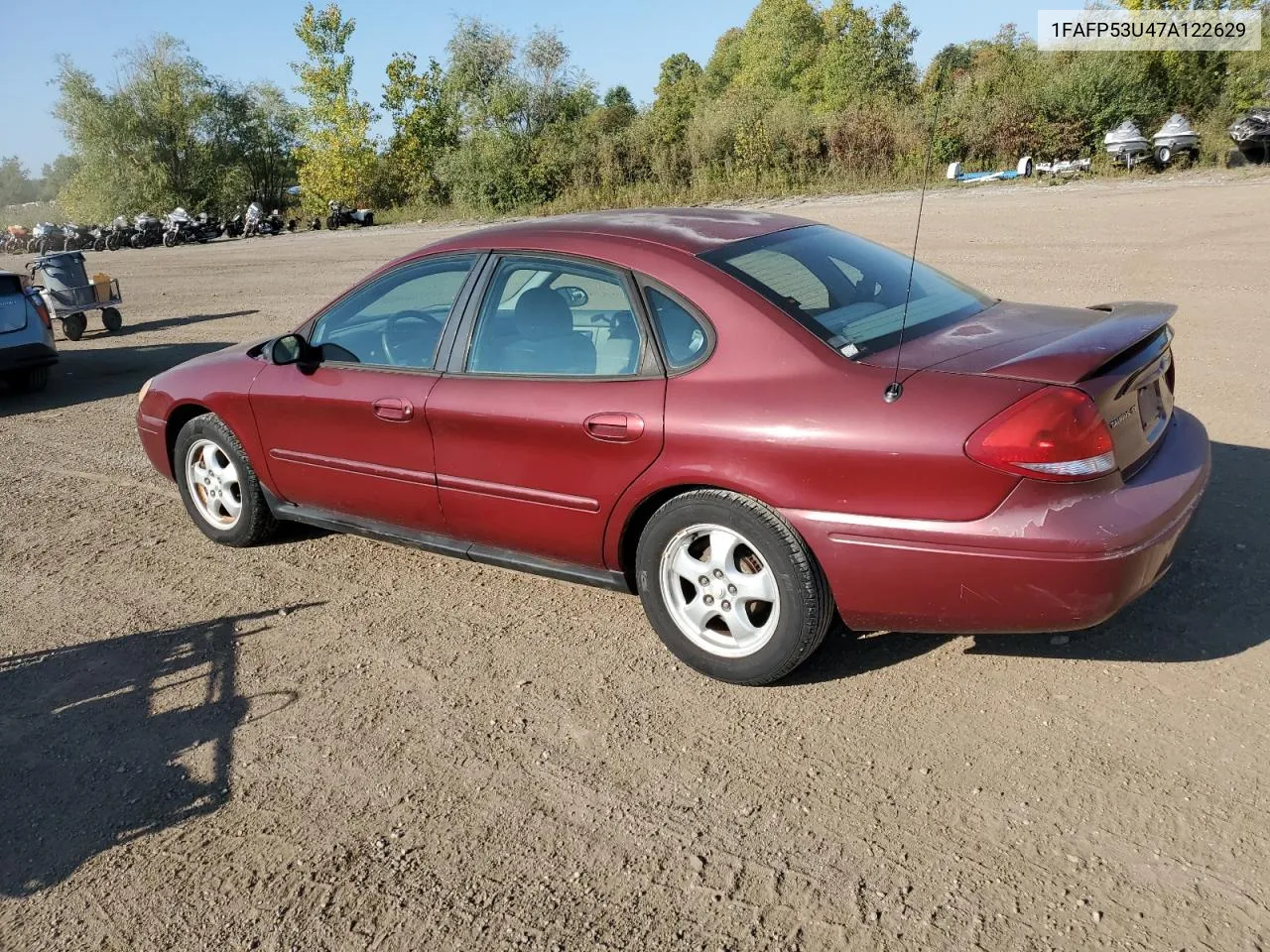 2007 Ford Taurus Se VIN: 1FAFP53U47A122629 Lot: 71245064