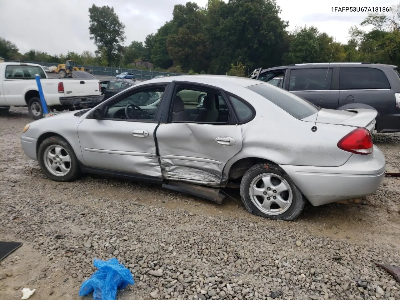 2007 Ford Taurus Se VIN: 1FAFP53U67A181861 Lot: 72177264