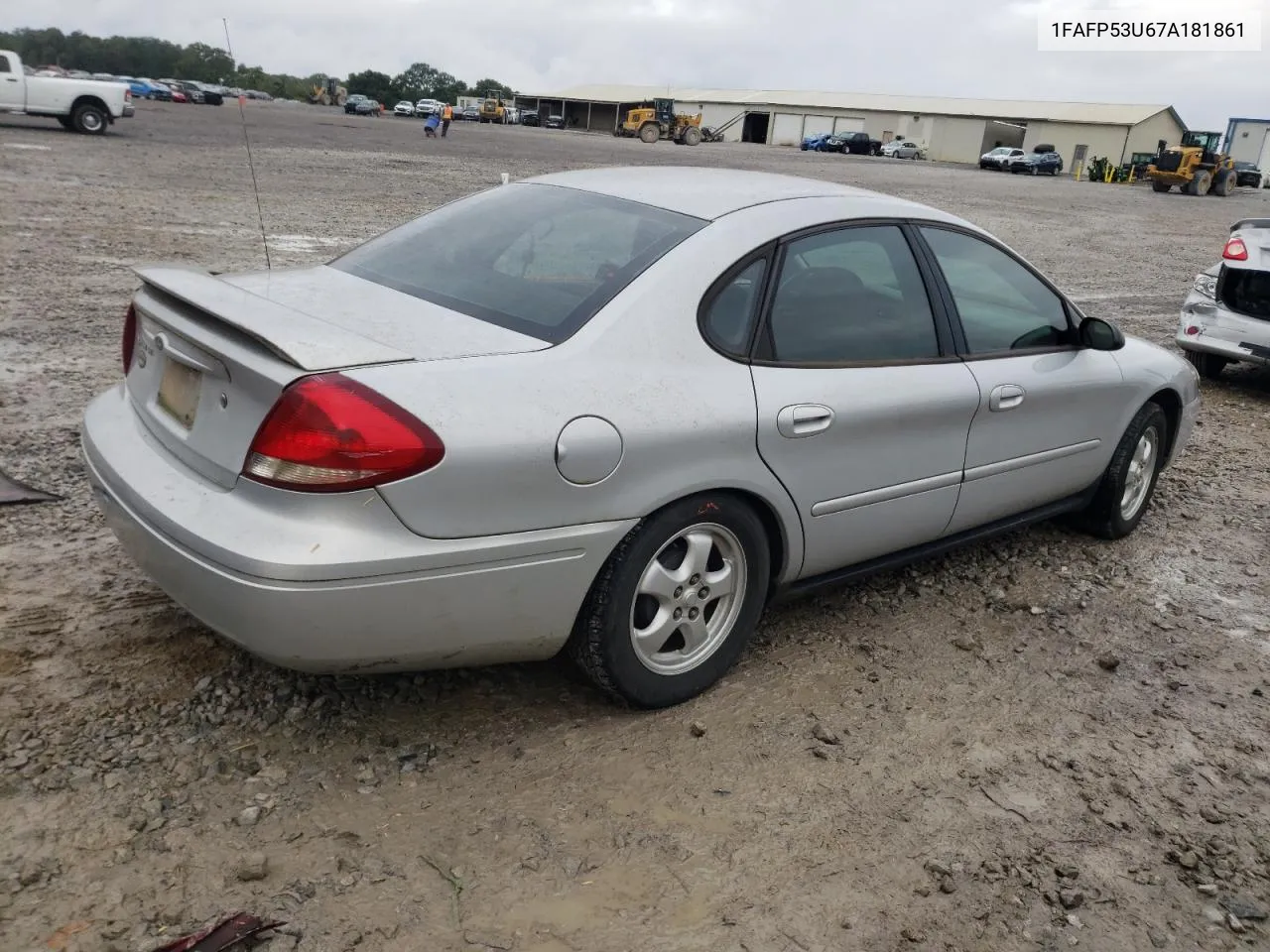 2007 Ford Taurus Se VIN: 1FAFP53U67A181861 Lot: 72177264