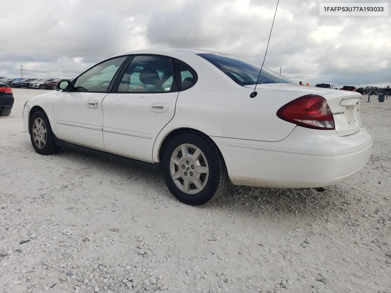 2007 Ford Taurus Se VIN: 1FAFP53U77A193033 Lot: 72344124