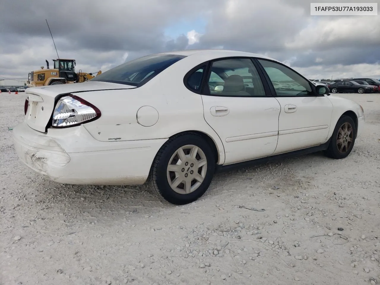 2007 Ford Taurus Se VIN: 1FAFP53U77A193033 Lot: 72344124