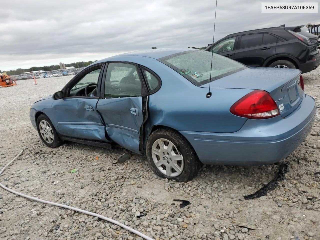 2007 Ford Taurus Se VIN: 1FAFP53U97A106359 Lot: 72421334