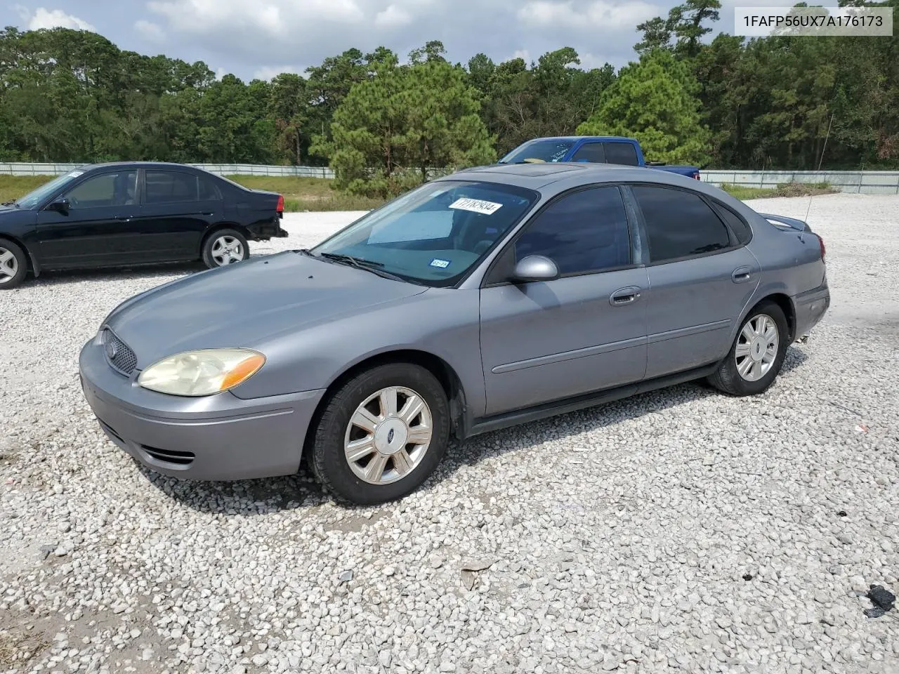 2007 Ford Taurus Sel VIN: 1FAFP56UX7A176173 Lot: 72782934