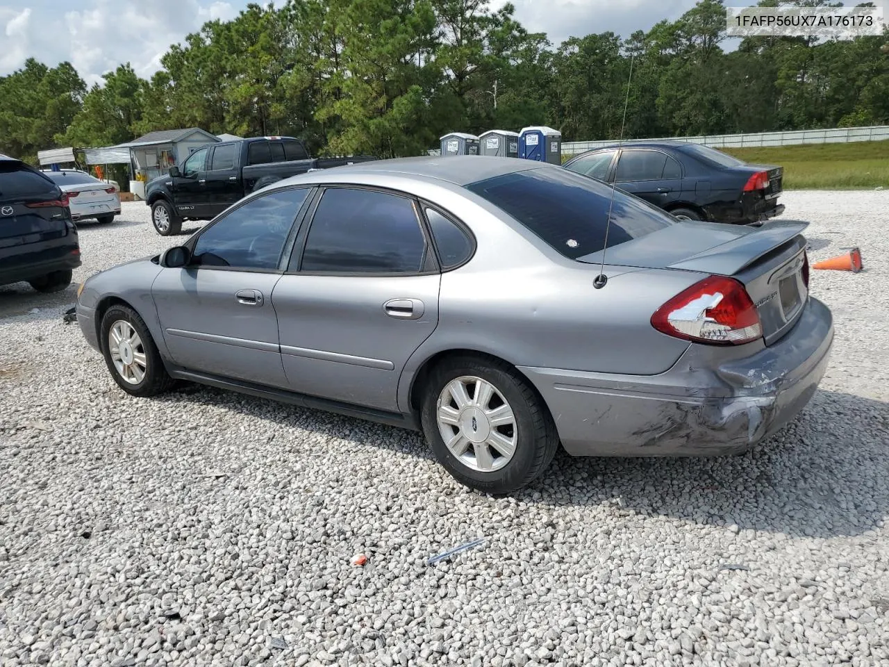 2007 Ford Taurus Sel VIN: 1FAFP56UX7A176173 Lot: 72782934