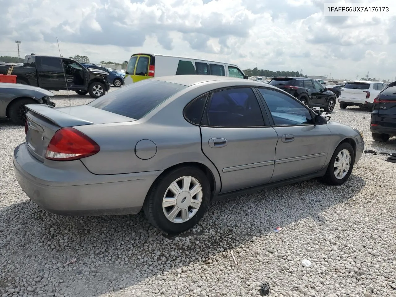 2007 Ford Taurus Sel VIN: 1FAFP56UX7A176173 Lot: 72782934