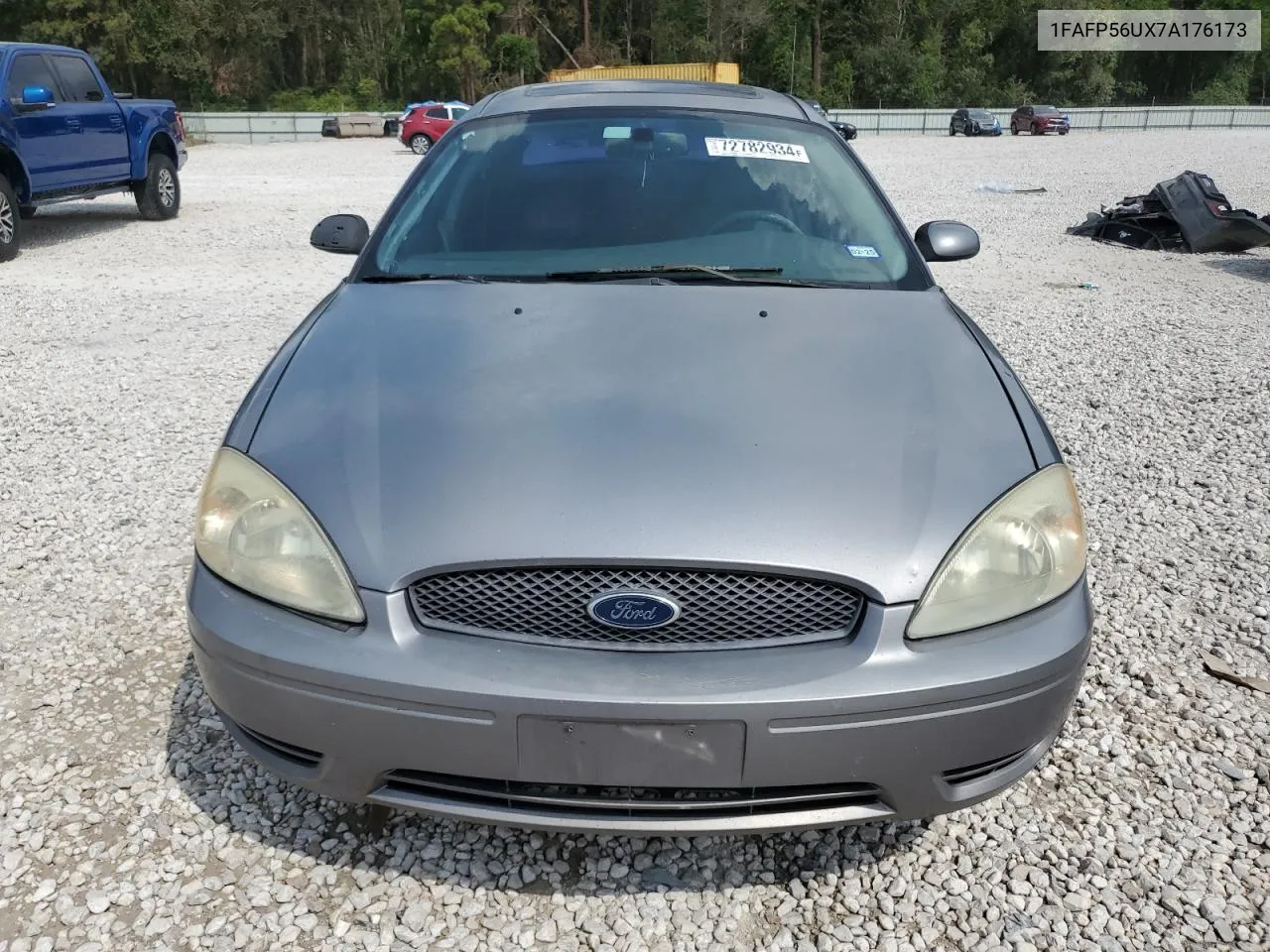 2007 Ford Taurus Sel VIN: 1FAFP56UX7A176173 Lot: 72782934