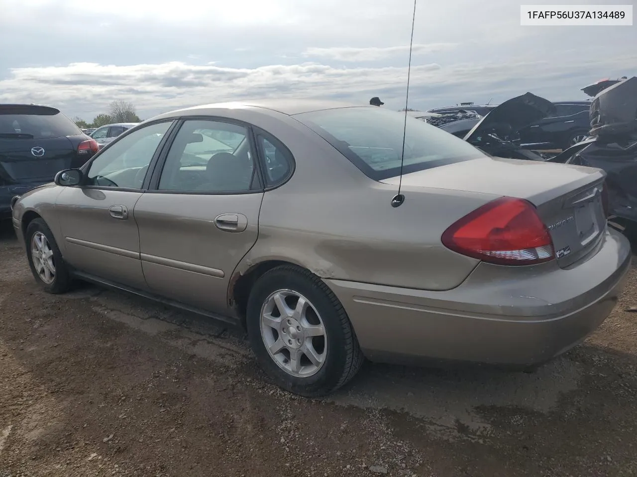 2007 Ford Taurus Sel VIN: 1FAFP56U37A134489 Lot: 74008294