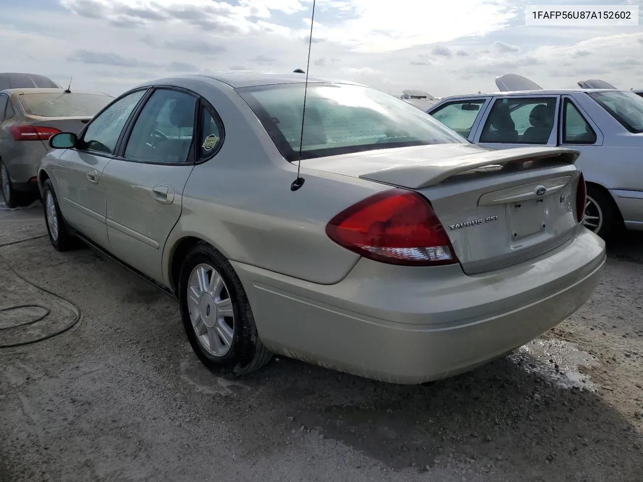 2007 Ford Taurus Sel VIN: 1FAFP56U87A152602 Lot: 74332174