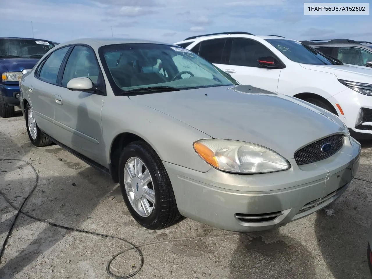 2007 Ford Taurus Sel VIN: 1FAFP56U87A152602 Lot: 74332174