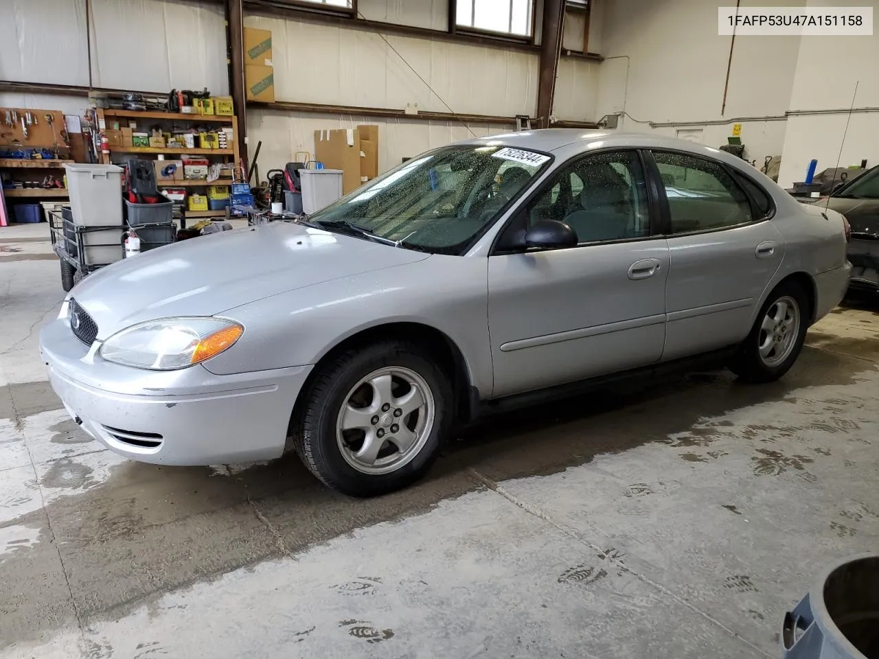 2007 Ford Taurus Se VIN: 1FAFP53U47A151158 Lot: 75226344