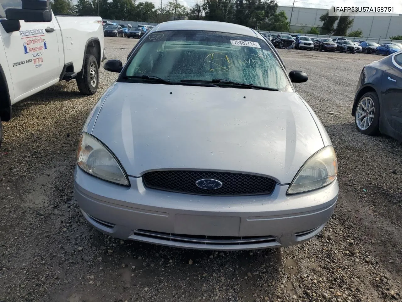 2007 Ford Taurus Se VIN: 1FAFP53U57A158751 Lot: 75887714