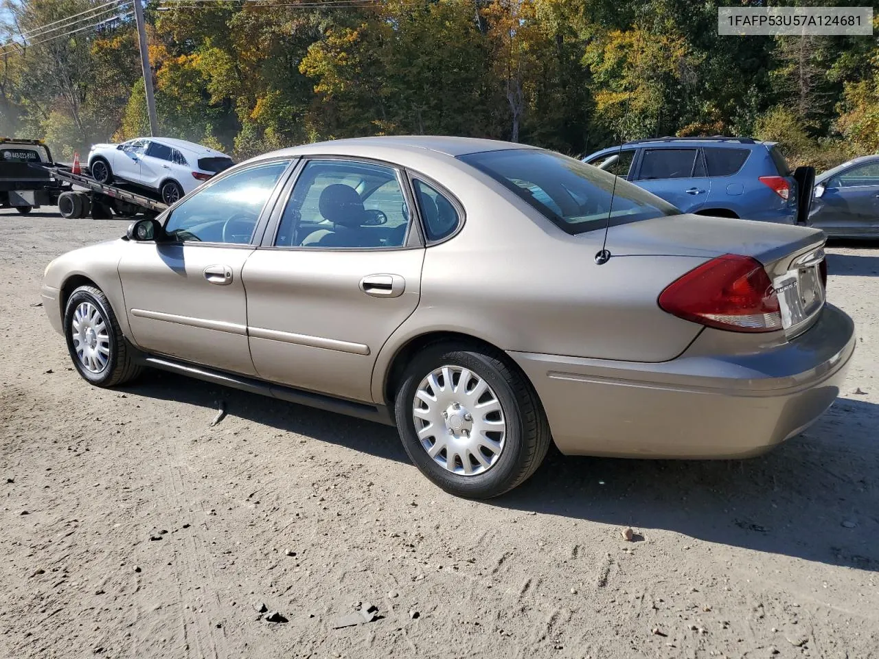 2007 Ford Taurus Se VIN: 1FAFP53U57A124681 Lot: 77414924