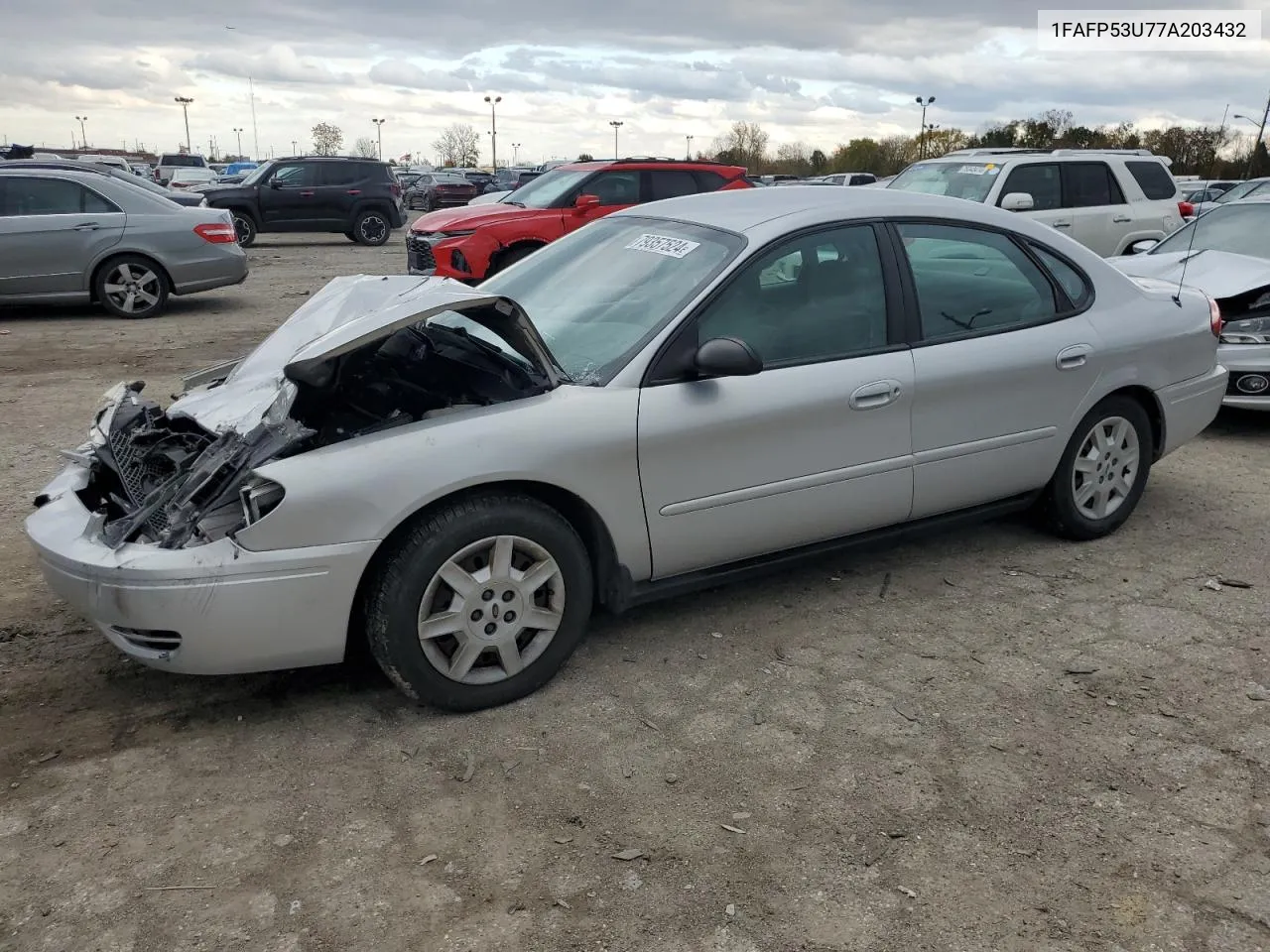 2007 Ford Taurus Se VIN: 1FAFP53U77A203432 Lot: 79357524