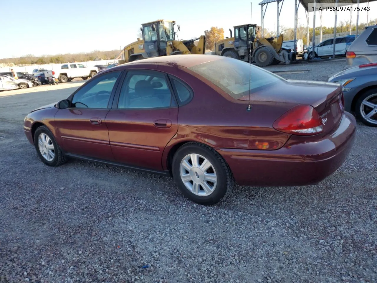 2007 Ford Taurus Sel VIN: 1FAFP56U97A175743 Lot: 79820104