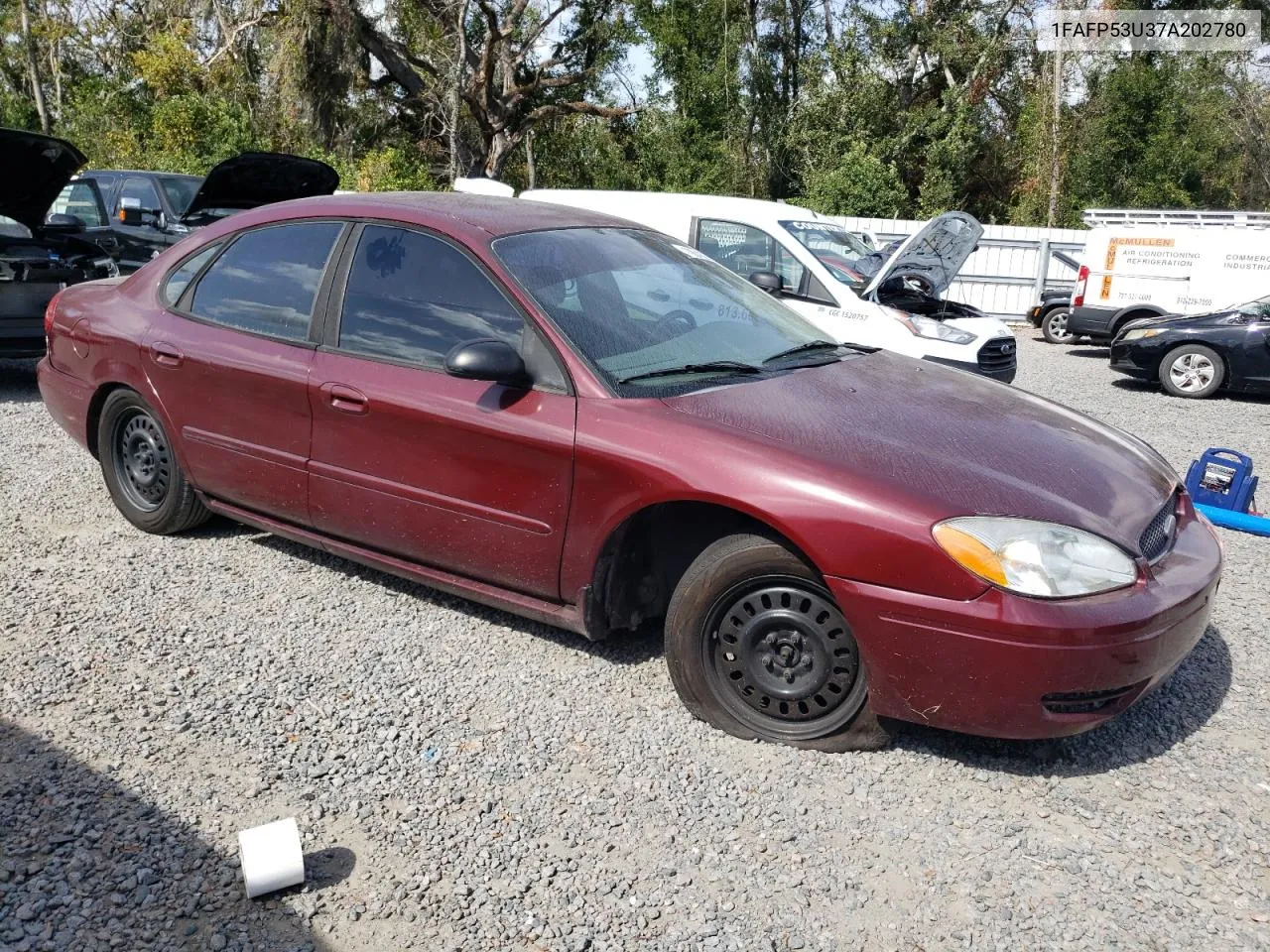 2007 Ford Taurus Se VIN: 1FAFP53U37A202780 Lot: 79841024