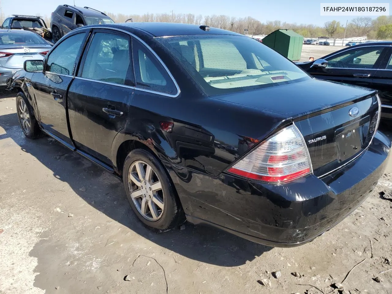 2008 Ford Taurus Sel VIN: 1FAHP24W18G187296 Lot: 47981304