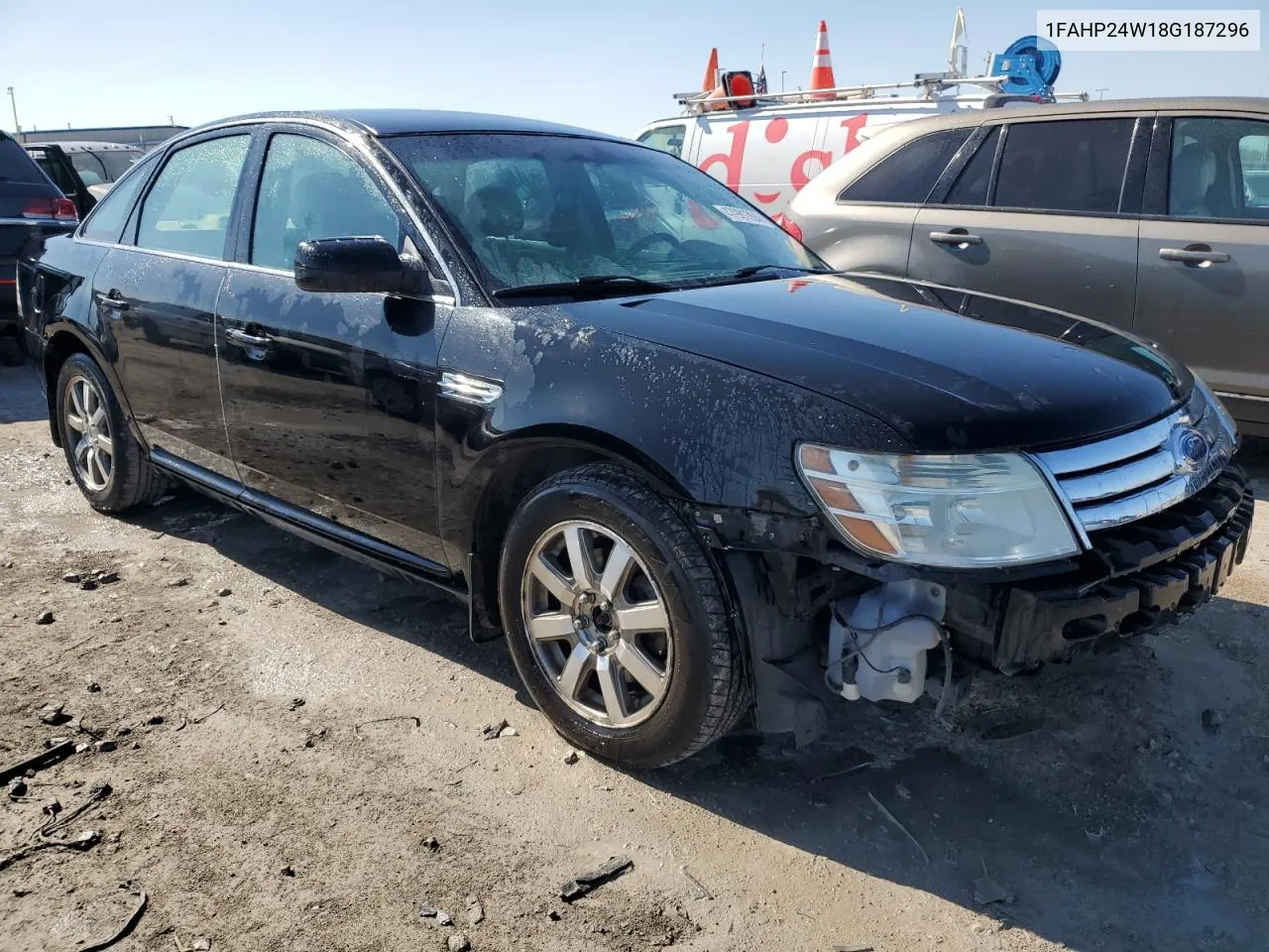 2008 Ford Taurus Sel VIN: 1FAHP24W18G187296 Lot: 47981304