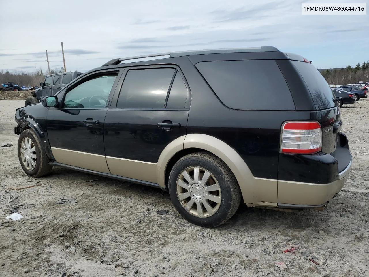 2008 Ford Taurus X Eddie Bauer VIN: 1FMDK08W48GA44716 Lot: 49217314