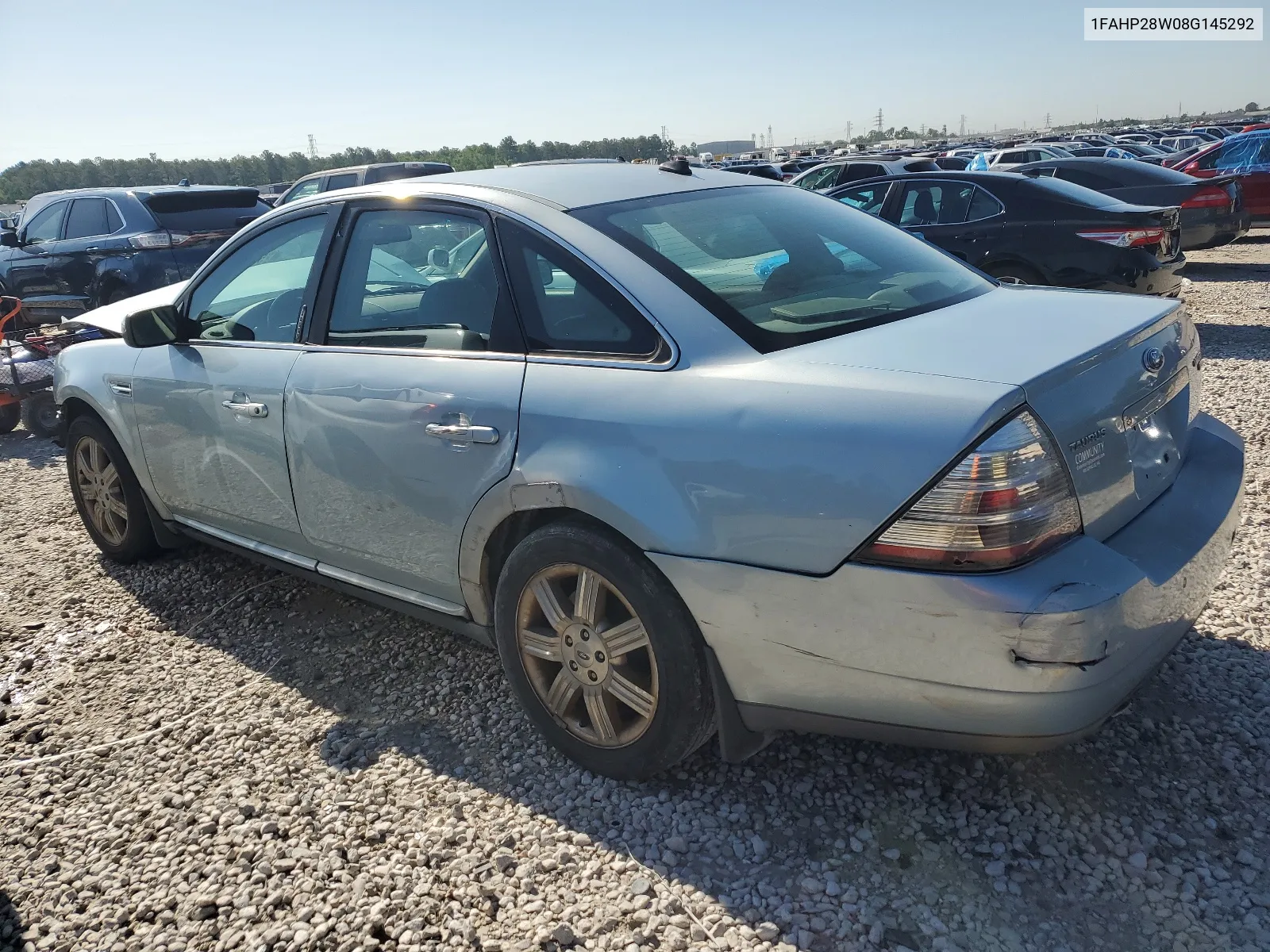 2008 Ford Taurus Limited VIN: 1FAHP28W08G145292 Lot: 50533314